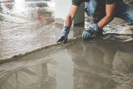 cementing-floor