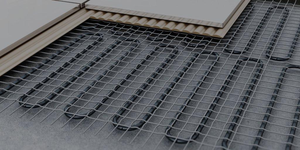 video-2 Underfloor heating pipes